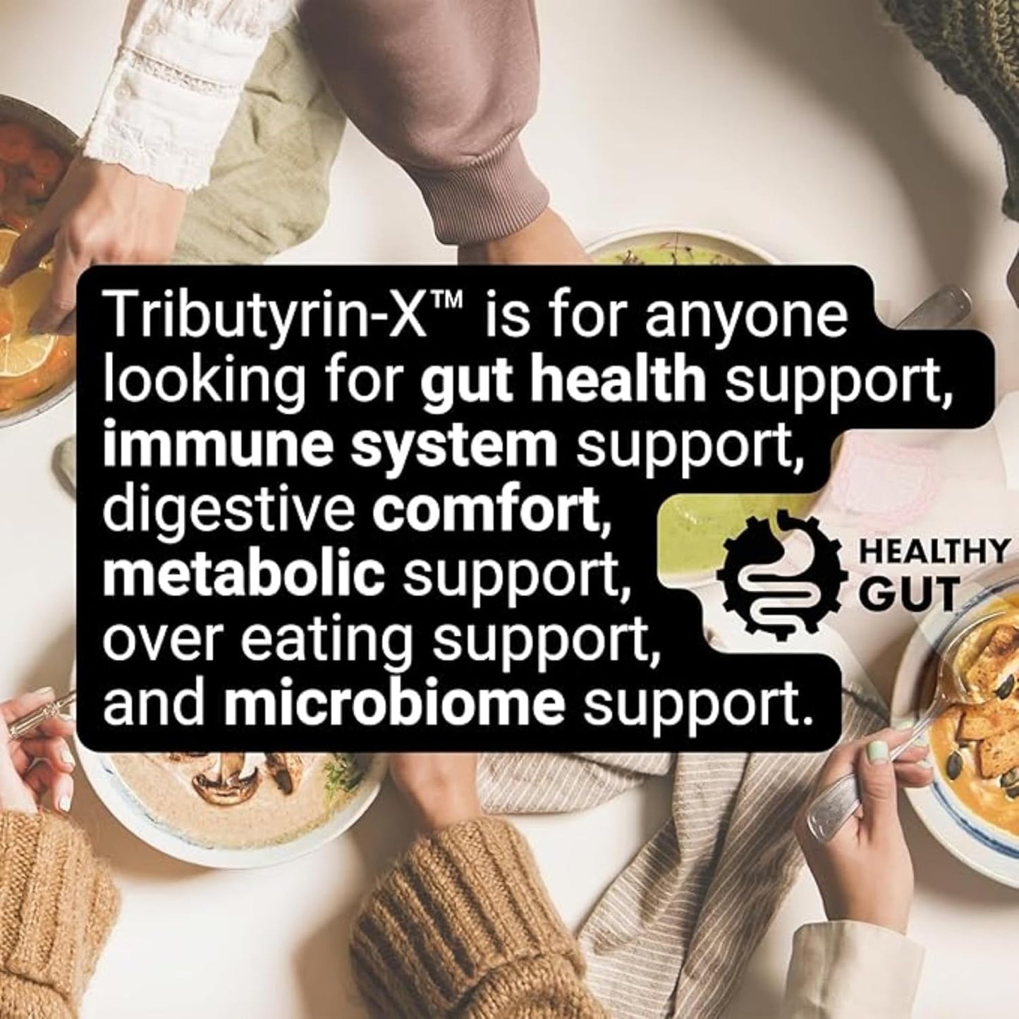 Tributyrin-X | Most Bioavailable Butyrate Postbiotic for Gut Health & Leaky Gut Support | 99% Pure w/Zero Odor | 90 Softgels