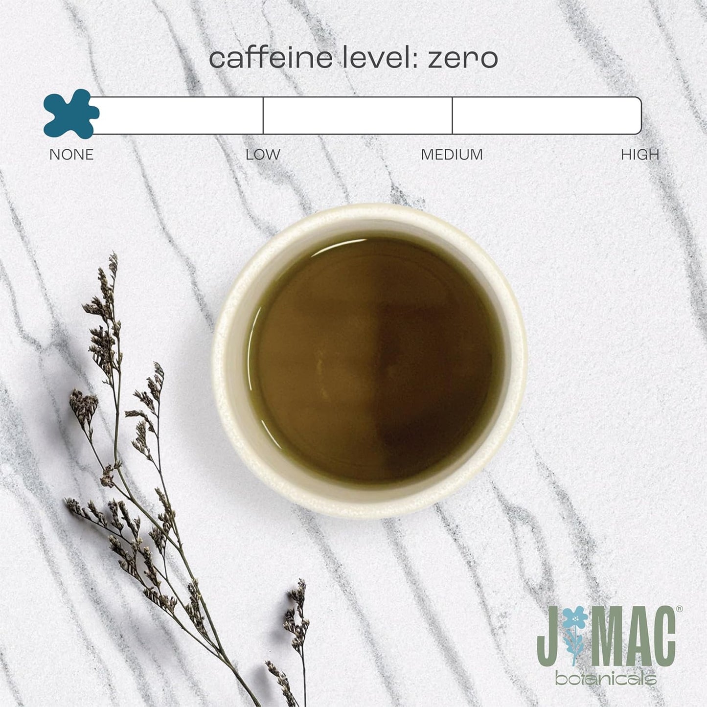 J MAC BOTANICALS Organic Nettle Leaf Herbal Tea (4 oz, 50+ Cups) Certified USDA Organic, Dried stinging nettle tea, 1 Pound Bulk Bag, Urtica dioica