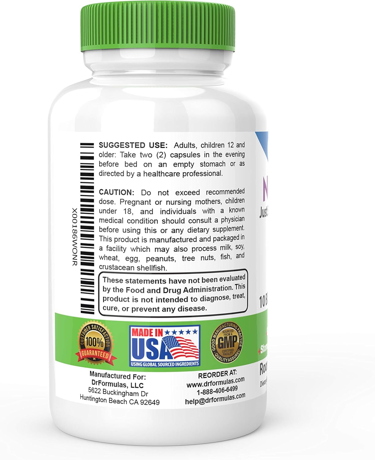 DrFormulas Saccharomyces Boulardii Probiotic 10 Billion CFUs | Nexabiotic S boulardii, Immune and Digestive Support Supplement, 60 Stomach Acid Resistant Probiotics Capsules