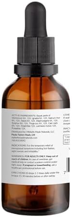 Waning Moon - Homeopathic Drops for Menopause Symptoms – Hot Flashes, Night Sweats, Mood Support, Irritability & Other – Natural, Vegan, Non-GMO, 2 fl oz
