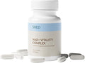 SHED NAD+ Supplement Vitality Complex with Nicotinamide Riboside (NR), Alpha-GPC, TMG & Methylated B Vitamins – Supports Energy, Focus, Cellular Health & Aging – 60 Capsules