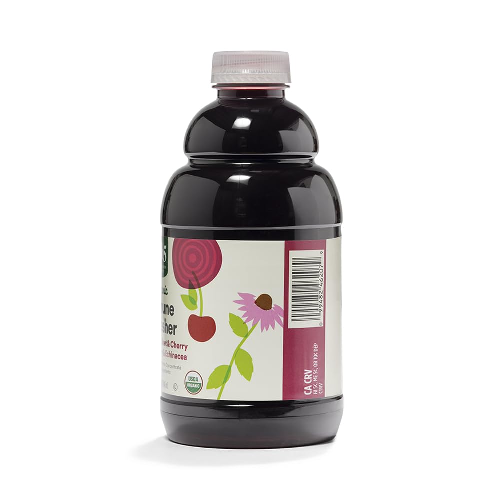 365 by Whole Foods Market, Organic Immune Refresher Purple Carrot, Beet & Cherry with Elderberry & Echinacea Juice Blend, 32 fl oz
