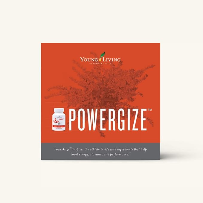 Young Living - PowerGize 60 Capsules | Active Lifestyle Support Supplement for Men & Women | Supports Muscles and Energy
