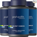 ProHealth NMN Pro Complete (120 Capsules, 3 Pack) - 1000 mg Uthever® NMN + 1000 mg Resveratrol + 500 mg TMG. NAD+ Precursor, Methylation Support & Sirtuin Activation. Triple Lab-Tested