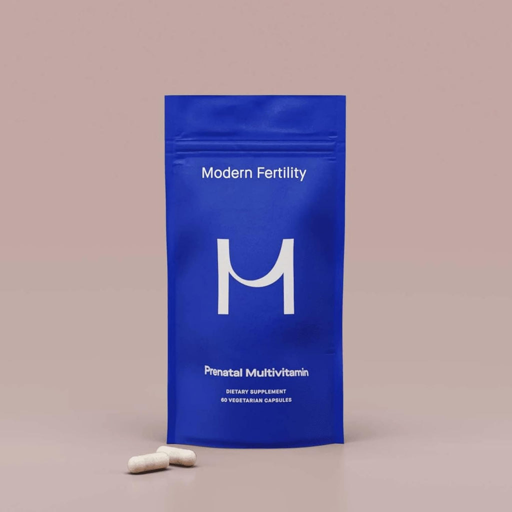 Modern Fertility Prenatal Multivitamin | Developed with OB-GYNs, Contains 12 Essential Nutrients for Support Before, During, and After Pregnancy, 30-Day Supply (60 Capsules)