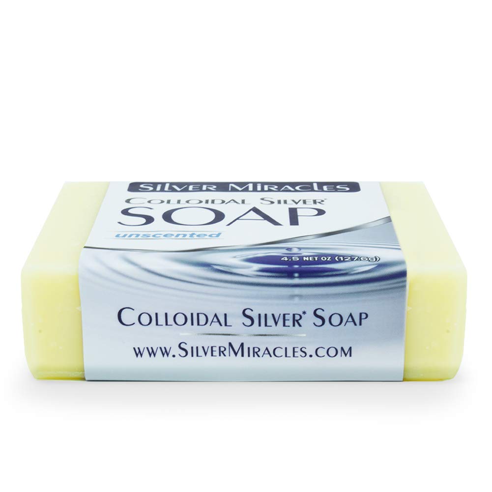 Colloidal Silver Soap - 6 pack
