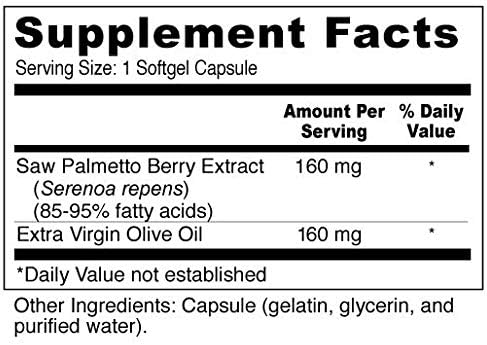 Wellness Resources Saw Palmetto Deep CO2 Extraction, No Solvents - High Potency for Prostate Health, Urinary Health (90 Capsules)