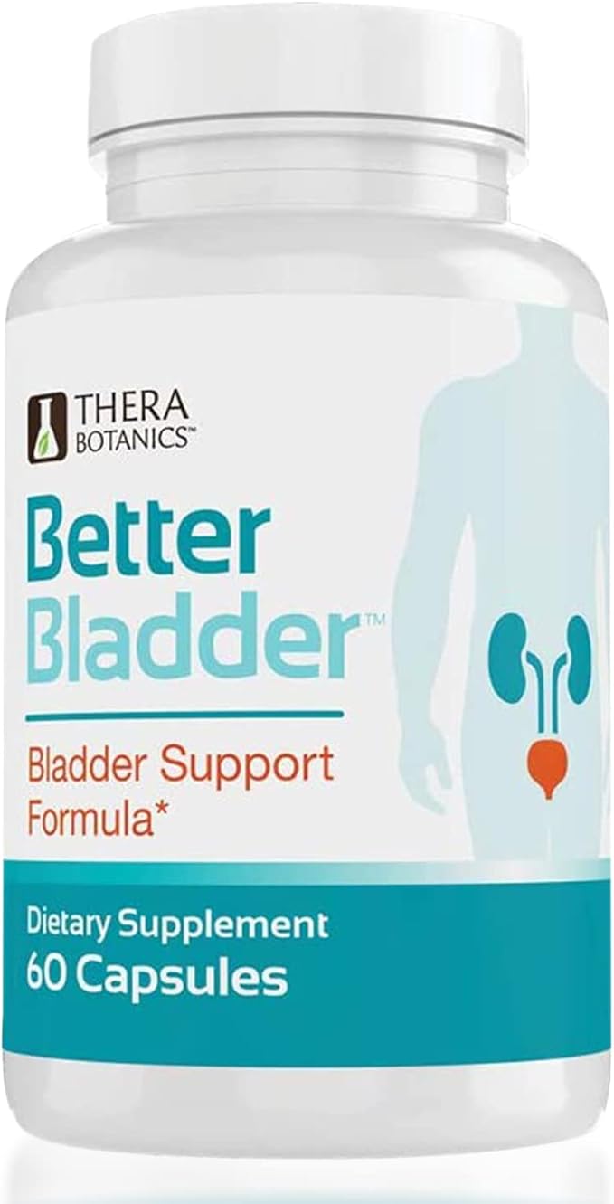 Better Bladder Control Supplement for Women & Men – Bladder Support Supplement to Help Reduce Urinary Leaks, Frequency & Urgency - 60 Count (1 Bottle)