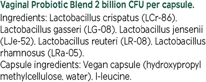 Vitanica V-Probiotics - Probiotics for Women - Vaginal Suppositories with Lactobacillus Rhamnosus, Gasseri & More - Women's Health Supplement - Lady - 30 Vaginal Suppositories