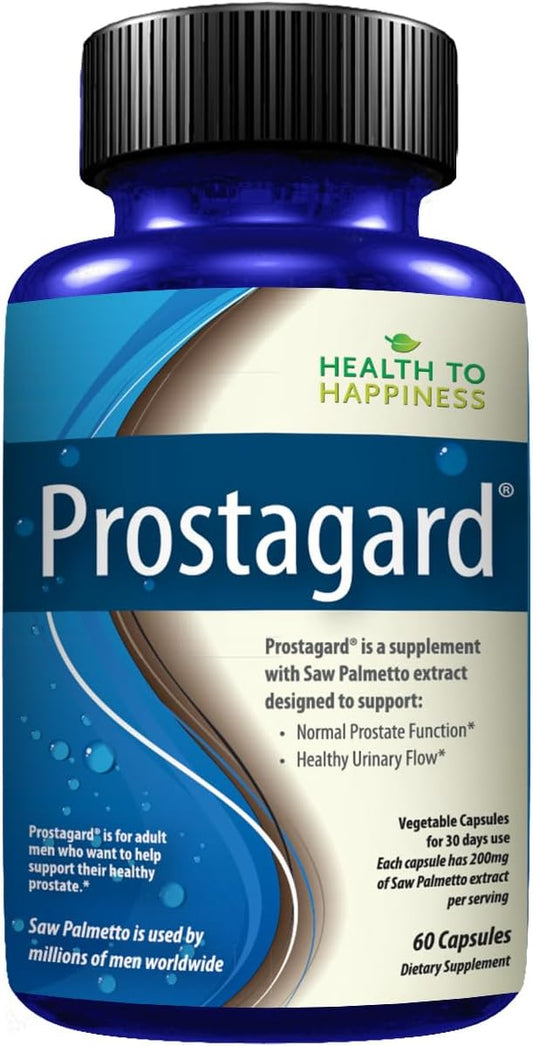 PROSTAGARD Saw Palmetto Supplement for Prostate Health, One a Day 320 mg capsules, 30 Count