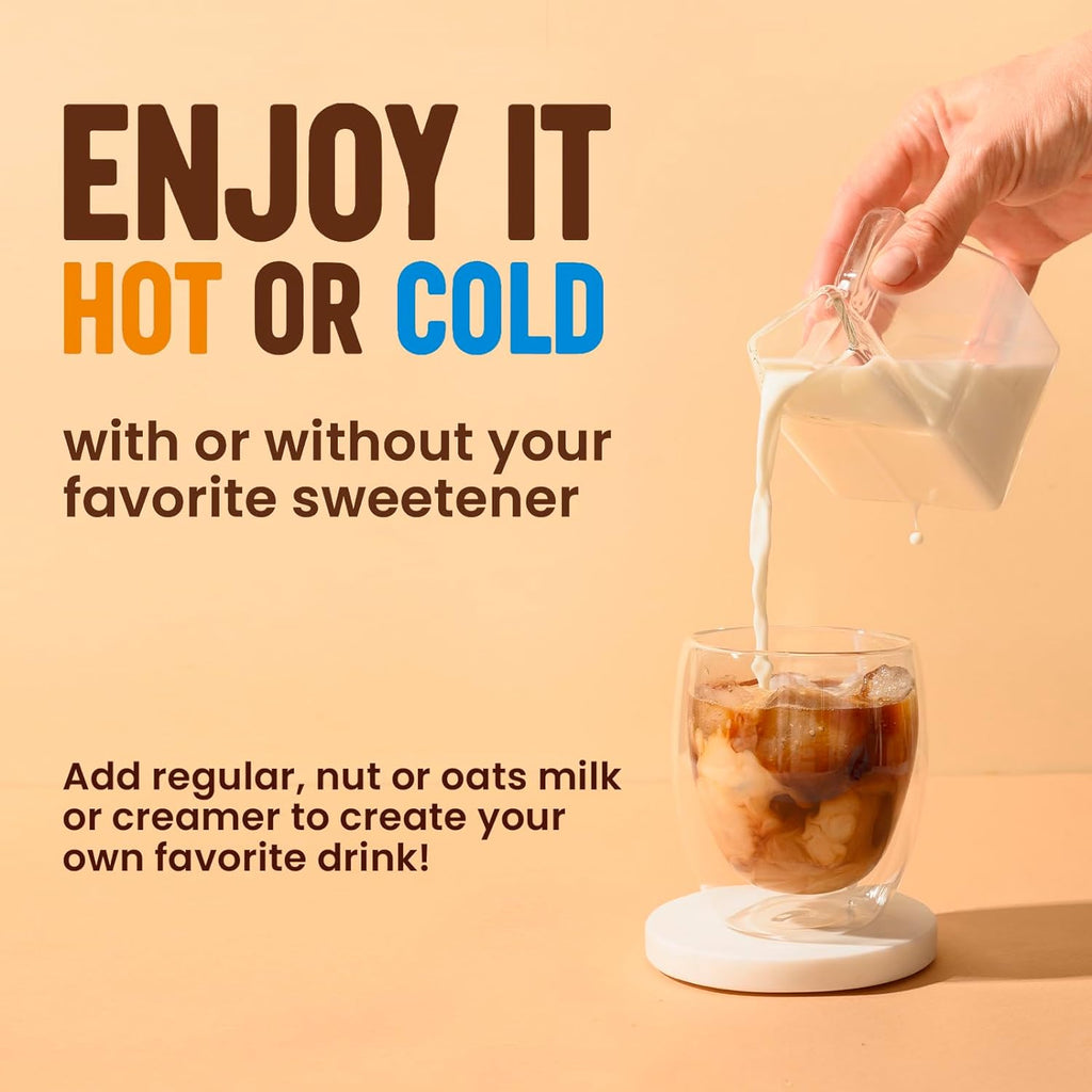 Mushroom Coffee (60 Servings) 10 Mushrooms (Lion’s Mane, Cordyceps, Turkey Tail & Other) Mixed With Gourmet Arabica Instant Immune Boosting Coffee for Focus & Gut Health Support