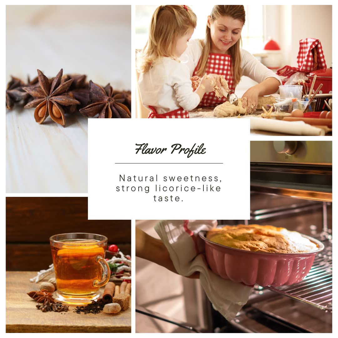 Native Vanilla - Anise Extract - 4 Fl Oz - Perfect for Cooking, Baking, and Dessert Crafting