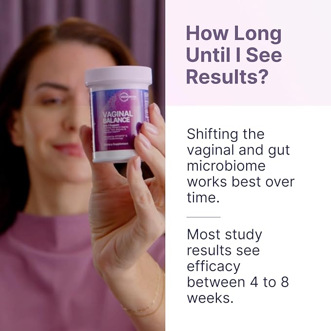 Microbiome Labs Vaginal Balance - Vaginal Probiotics for Women with Lactobacillus Gasseri - Feminine Care to Encourage pH Balance for Women, Reduce Discomfort & Support Gut Health (60 Capsules)