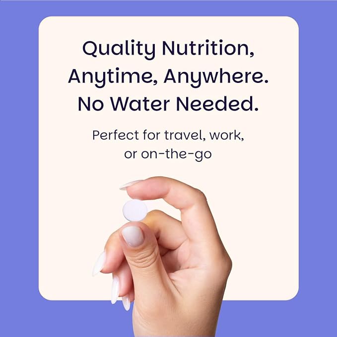 EZ Melts Zinc - Supplement for Immune, Digestive & Skin Health Support - Non-GMO, Vegan & Gluten-Free - Blueberry Blast - 120 Dissolvable Tablets (120 Servings)