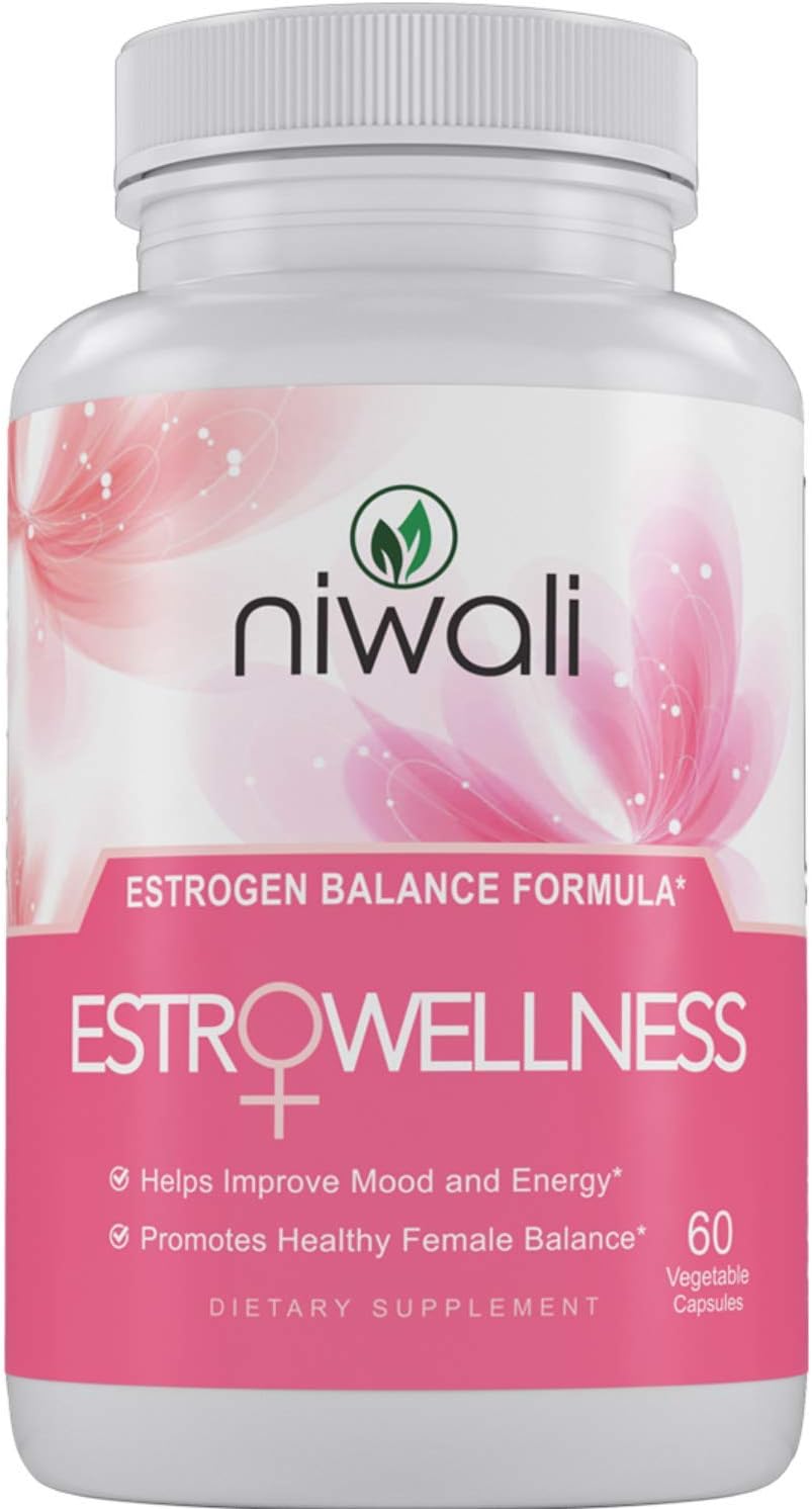 Estrogen Capsule for Women - Female Hormone Balance Supplement Menopause Mood and Energy Support - Restores Healthy Estrogen Levels | 60 Non-GMO Vegetarian Veggie Capsules