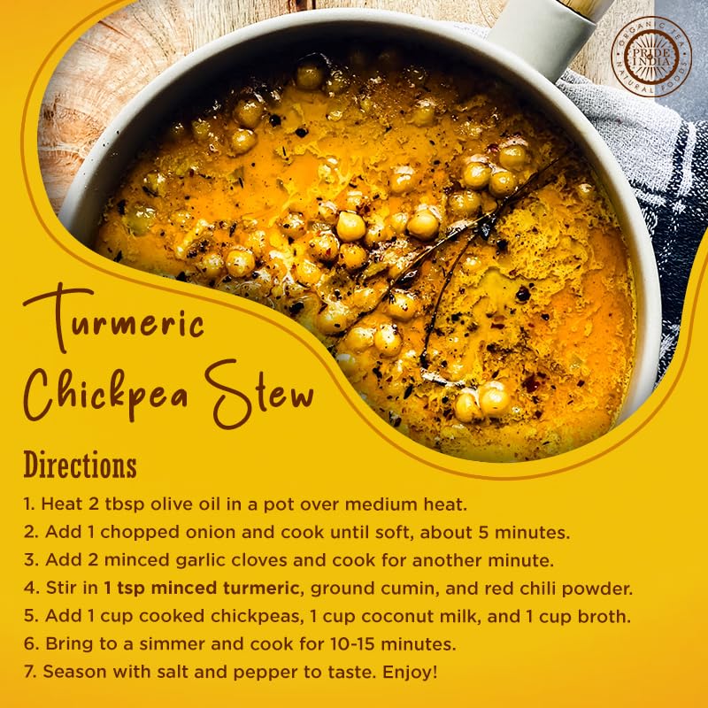 Pride of India - PACK of 6 - Turmeric Minced Whole – Gourmet Spice – Curcumin Rich Properties – No Additives Gluten – Easy to Use – 7 oz. Medium Dual Sifter Jar