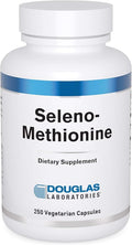 Douglas Laboratories Seleno-Methionine | 200 mcg. Bioavailable Selenium | 250 Capsules