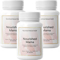 Nourished Mama Prenatal Multi Vitamin - Vegan Multivitamin for Preconception, Pregnancy, Postpartum and Breastfeeding Support - Iron-Free with Methylated Folate & High Dose Choline - 270 Capsules