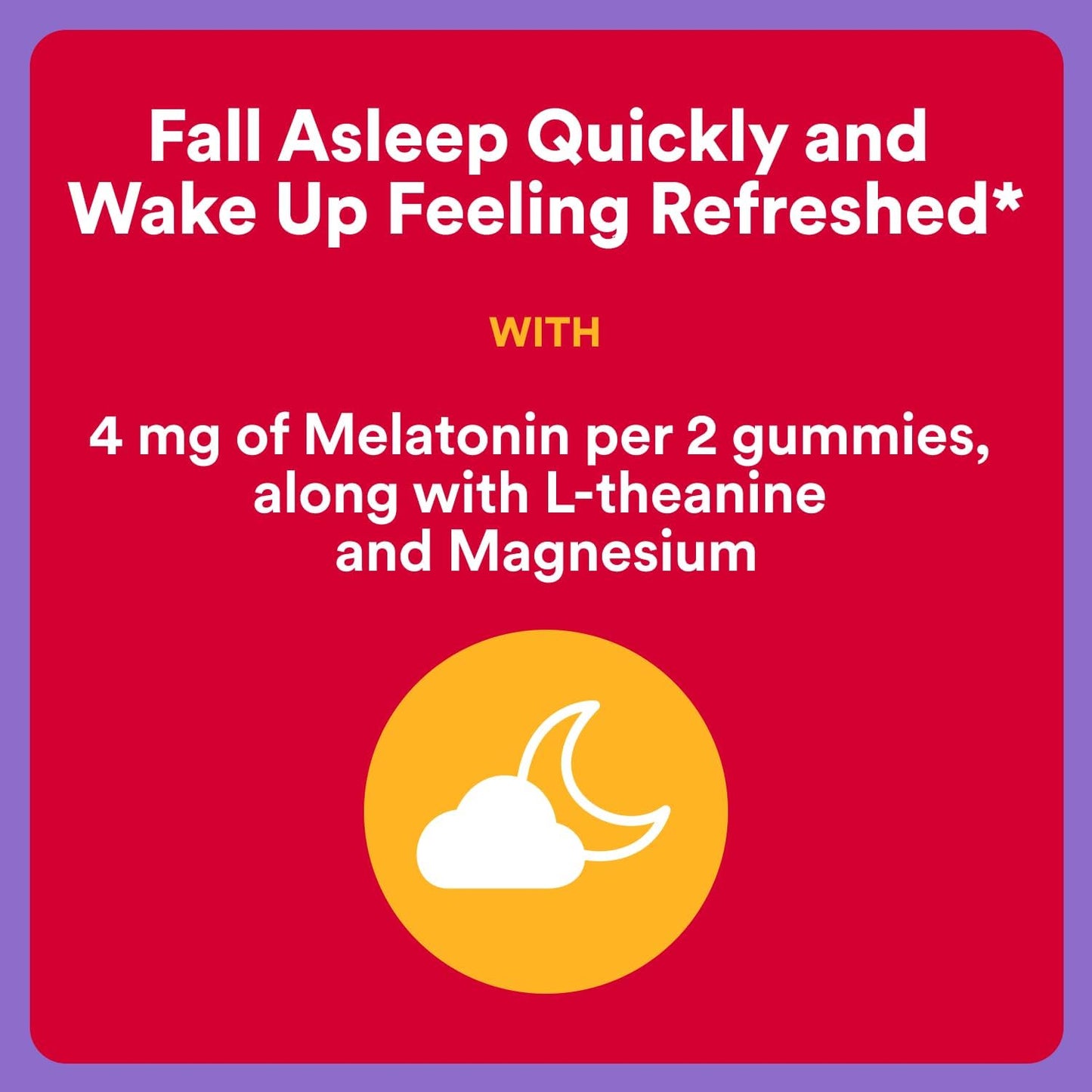 SmartyPants Adult Sleep Gummies with Melatonin: Magnesium & L-Theanine, Drug-Free, Non-Habit Forming Sleep Aid, Fast-Acting, Blueberry BlackBerry Flavor, 60 Count