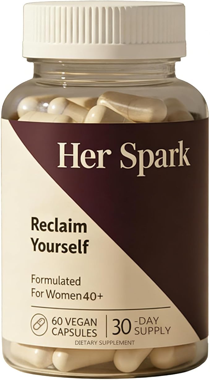 Her Spark Women's Recovery Capsules，Balance Hormones, Increase Sensitivity - Ingredients for Women's Health - 3rd Party Tested Supplement - 60 Capsules
