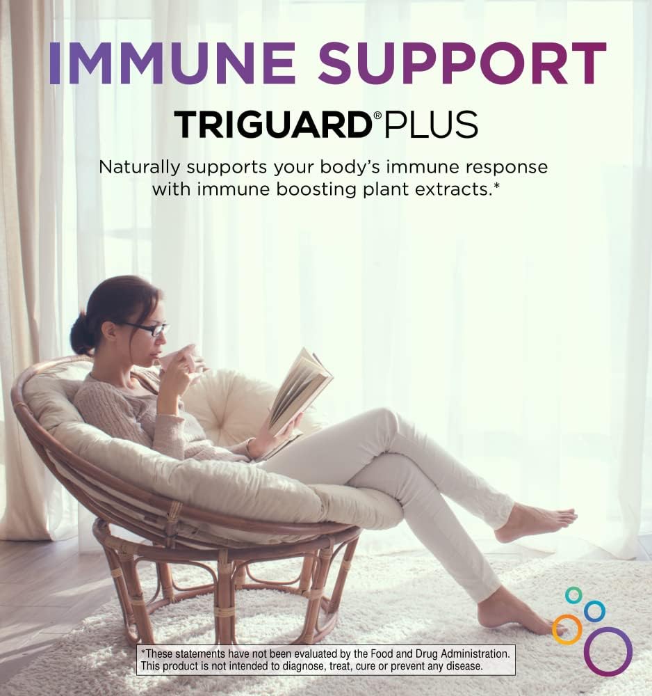 Triguard Plus Concentrate | Colloidal Silver, Sambucus Elderberry Extract & Olive Leaf Extract, 3-in-1 Liquid Immune Support | Powerful Immune System Booster | Great Taste - 1oz / 30ml, Made in USA