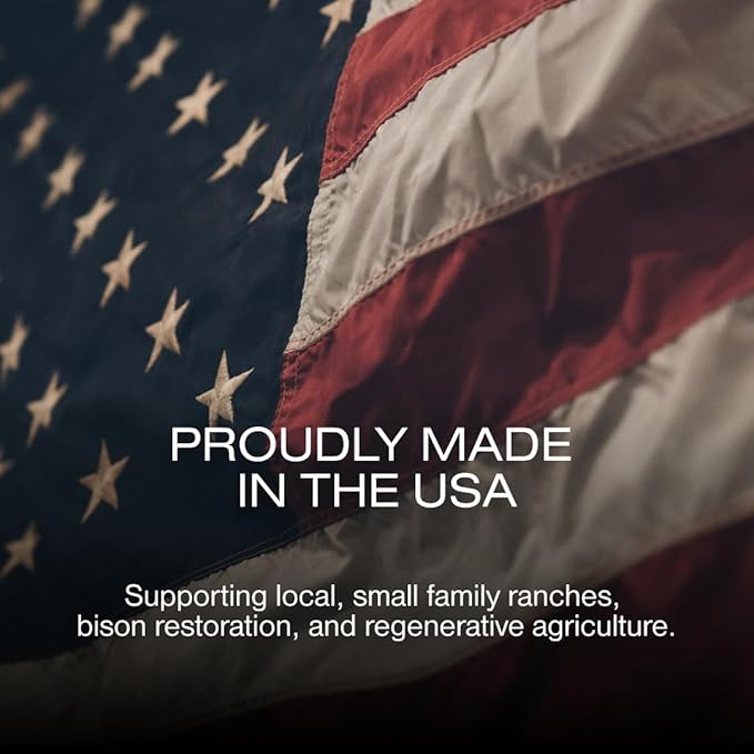 Human Nature Human Potential: Wild & Grass Fed Bison Organ Supplement with 150+ Nutrients for Energy, Focus, Vitality & Immune Support