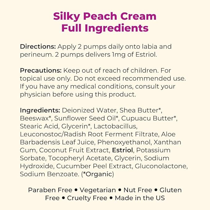 Happy Hormone Bundle: Silky Peach Estriol Cream, Vibrant Third Progesterone Cream & ReBounce DHEA Cream for Complete Menopause Relief