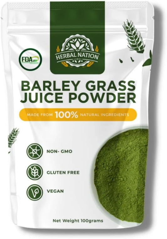 Herbal Nation Barley Grass Juice Powder 100g