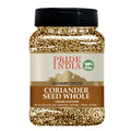 Pride of India - PACK of 6 - Coriander Seed Whole – Fresh & Gourmet Indian Whole Spice – Good for Curries/Meat/Chicken – Easy to Store – 4 oz. Medium Dual Sifter