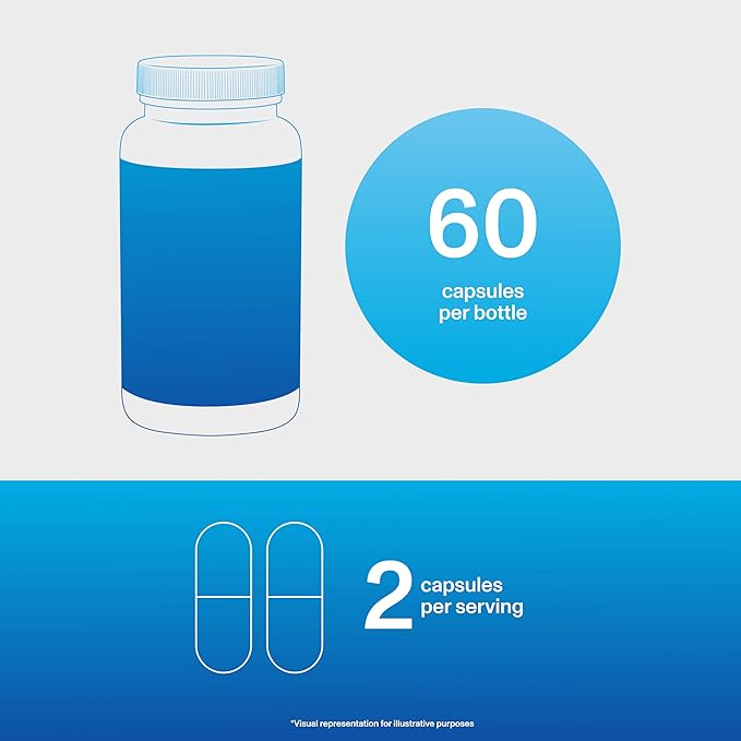 Vital Proteins® Enhanced Collagen Complex Capsules with BioCell Collagen® - Supports Skin Elasticity, Joint Health and Helps Reduce Fine Lines & Wrinkles (1) - 60 Count