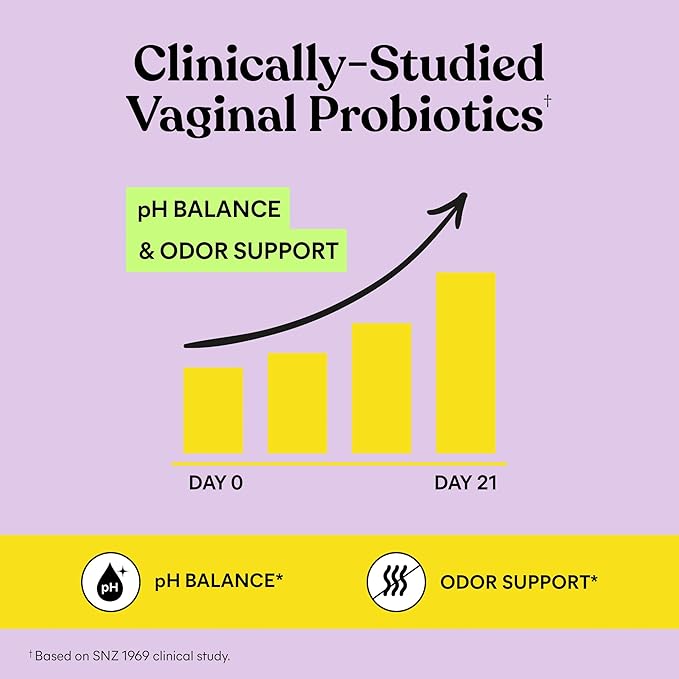 Lemme Purr Vaginal Probiotic Gummies for Women - Balanced pH, Healthy Odor, Yeast Balance & Flora Support + Vitamin C for Immune Health - Tasty Pineapple (60 Count)