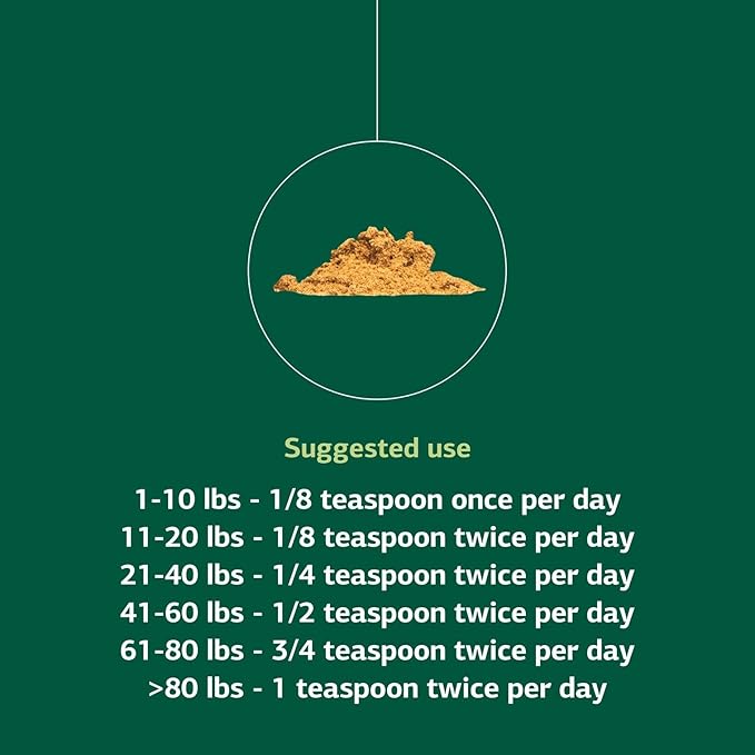 Standard Process Inc. Whole Body Multisystem Support Supplement for Canines - Nutritional Powder for Daily Health Maintenance - 25 g