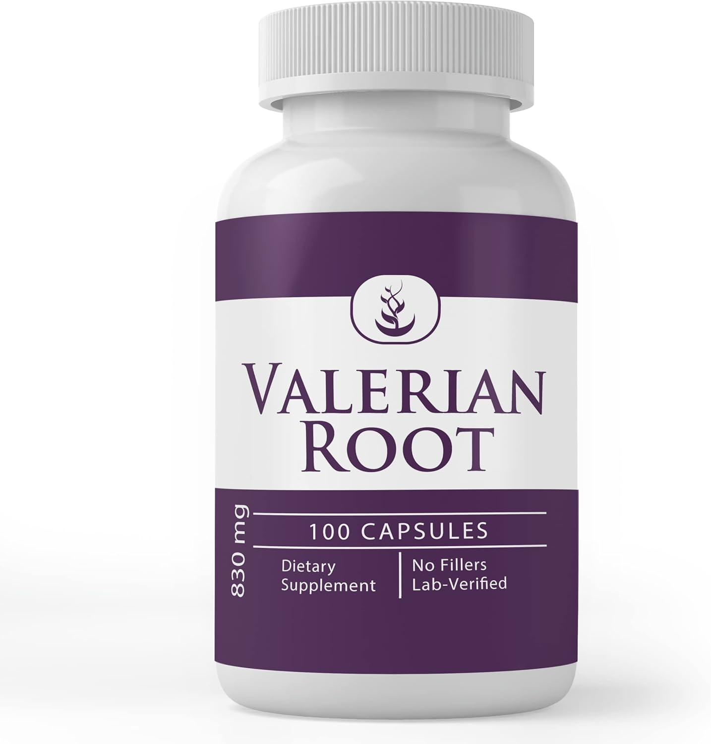 PURE ORIGINAL INGREDIENTS Valerian Root, (100 Capsules) Always Pure, No Additives Or Fillers, Lab Verified