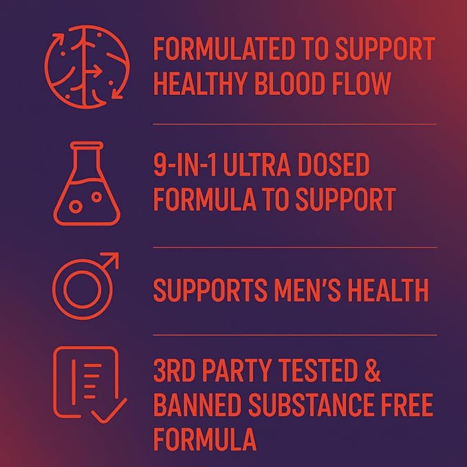 Blended Sports Nutrition Support, Max Rocket Your Body, Assist with Stamina, Endurance, Strength, Vitality and Energy (10 Count)