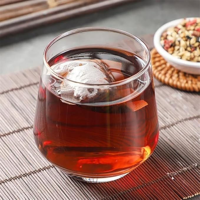 Ginseng & Mulberry Herbal Tea,Ginseng Five Treasures Tea, Kidney Formula Six Treasure Teas, Wolfberry Mulberry Herbal Goji Berry Red Date Teas Formula Traditional Chinese Blend (20bags)