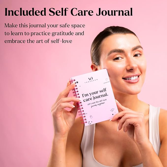 Spa Gifts for Women - Valentines Gift (Set of 8) - Premium Self Care Spa Kit- Bath, Skin Care Sets & Self Care Items - Pampering Valentine Gifts for Women, Spa Gift Basket, Galentines Day Gifts