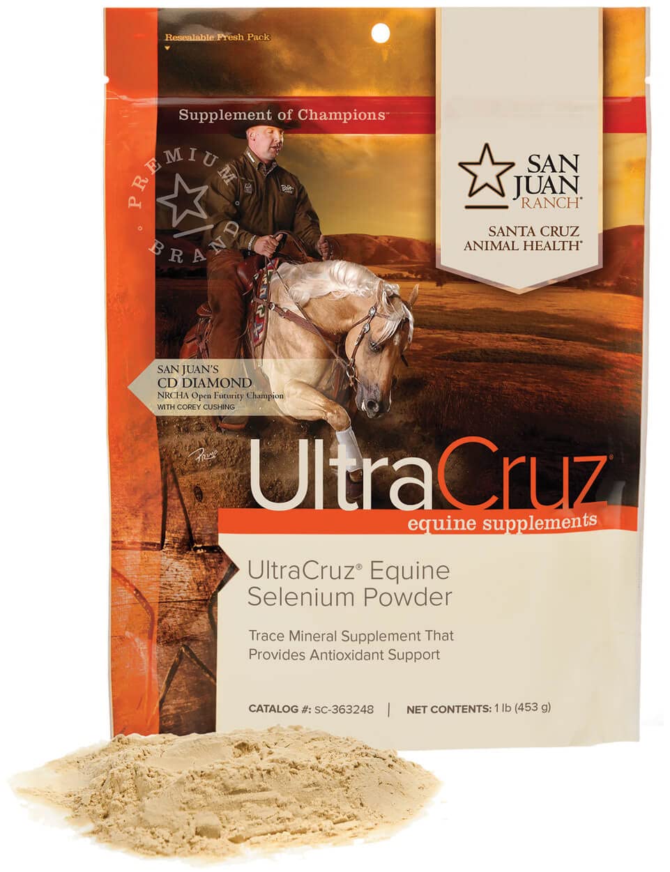 UltraCruz - sc-363248 Equine Selenium Yeast Supplement for Horses, 1 lb, Powder (226 Day Supply)