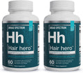 Essential Elements® Hair Hero™ - Hair Vitamins for Men - Broad-Spectrum Support with 5000 mcg Biotin - 60 Count - 30 Servings (2-Pack)