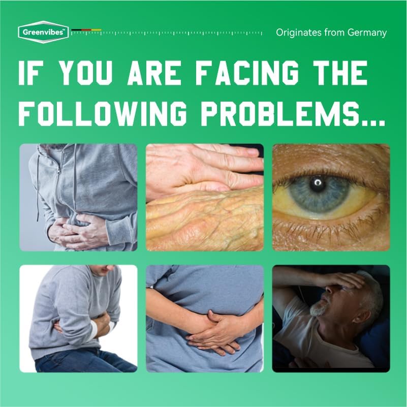 Greenvibes Body Massage Gel, Fast-Absorbing Herbal Blend with Poria Cocos, for Targeted Relief & Skin Hydration, Supports Healthy Liver Function, Boosts Active Energy, 0.68 Fl Oz