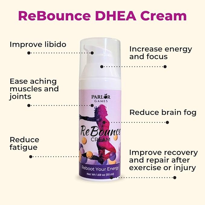 Happy Hormone Bundle: Silky Peach Estriol Cream, Vibrant Third Progesterone Cream & ReBounce DHEA Cream for Complete Menopause Relief