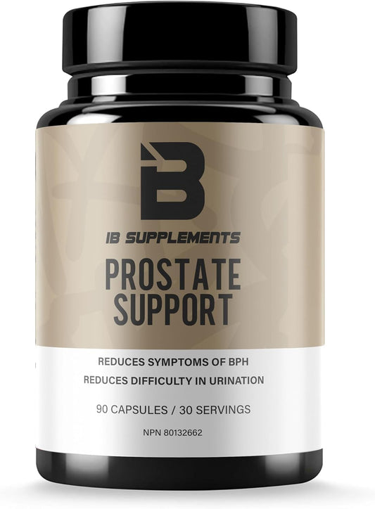 Iron Brothers Supplements - Prostate Health Supplements for Men - Support for Men with Pygeum & Saw Palmetto - Prostate Health, Bladder & Hair Support - Reduce Difficultly in Urination