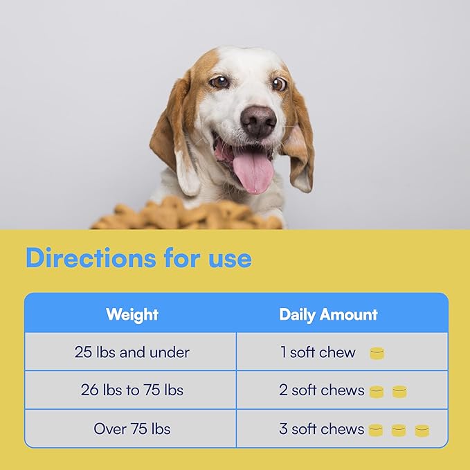 NAD+ Precursor & Senior Dog Supplement - 90 Soft Chews - NMN Alternative for Longevity & Healthy Aging - Nicotinamide Riboside, Resveratrol, Quercetin, Made with Pasture-Raised Chicken