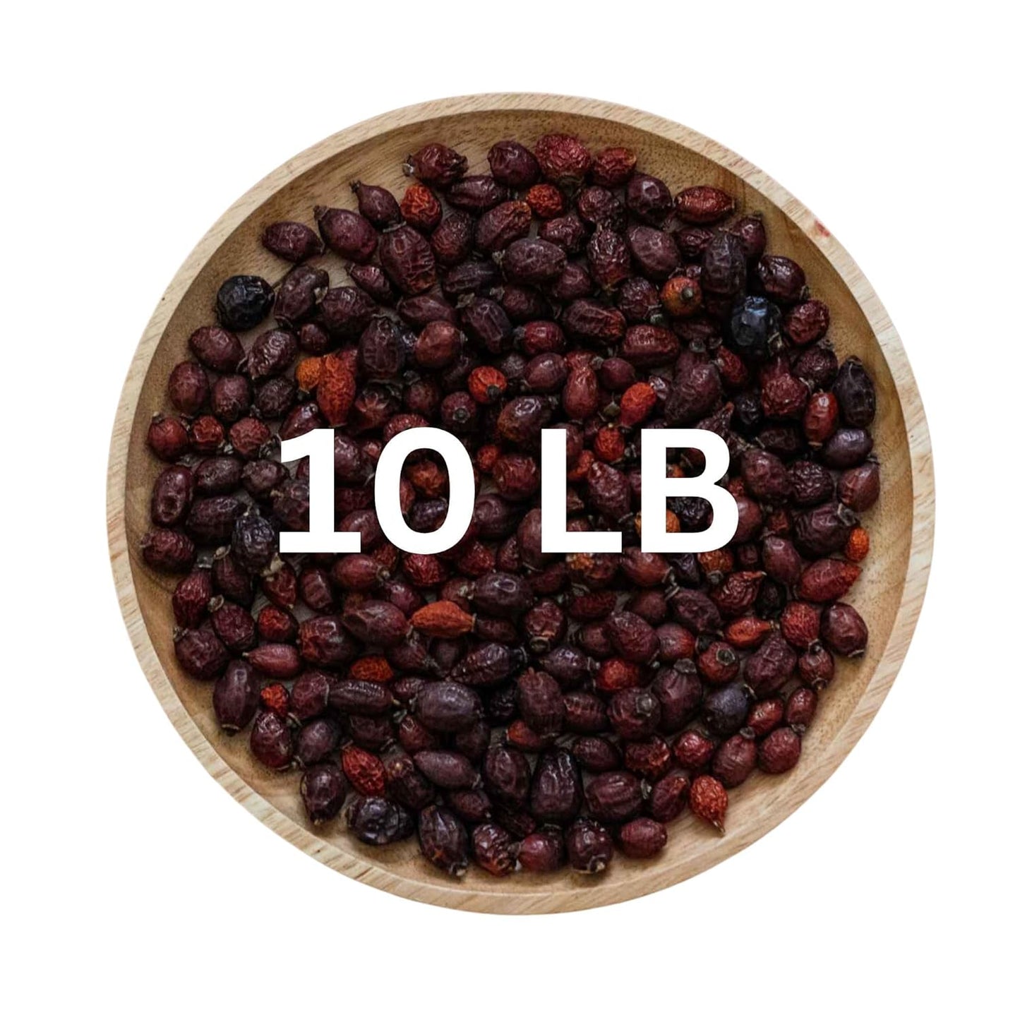 Rosehip Tea Organic (10 LB) – Dried Rose Hip Fruit Whole – Source of Vitamin C from Food