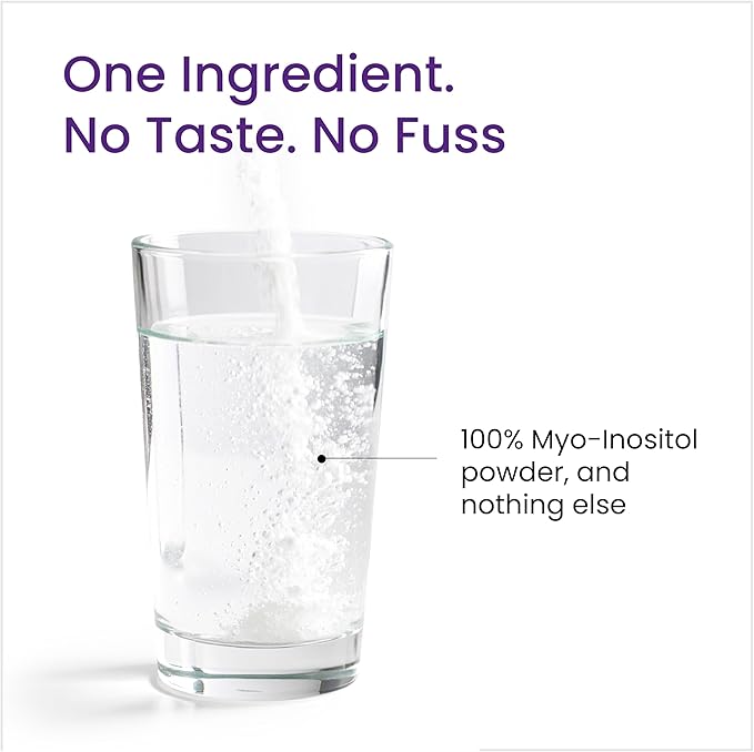 Proceive Myo Inositol Supplement for Women, 4000mg High Strength Myo Inositol for Reproductive Wellness and Pre Conception Support, Vegan Powder Drink Mix, Gluten Free, 30 Packets, Unflavored