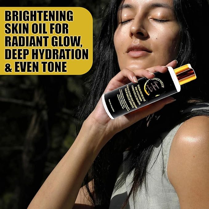 Beauty Elixir Nourishing Body Oil After Shower | Jojoba & Argan Oil | Dry Body Oil for Deep Hydration | Radiant Glow & Smooth Skin | Lightweight Non-greasy With Glutathione (160ml)