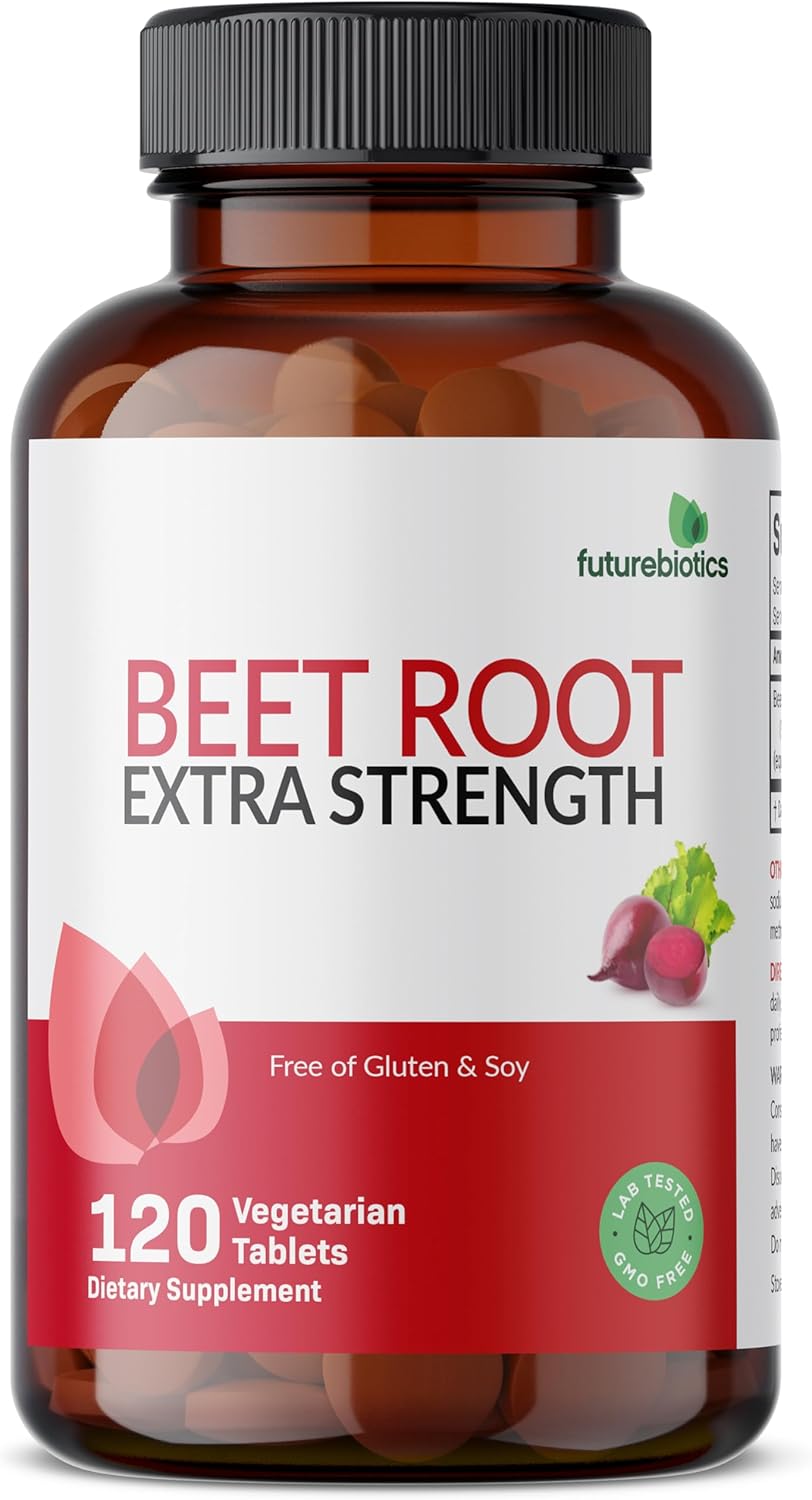 Futurebiotics Beet Root Extra Strength, Non-GMO, 120 Vegetarian Tablets