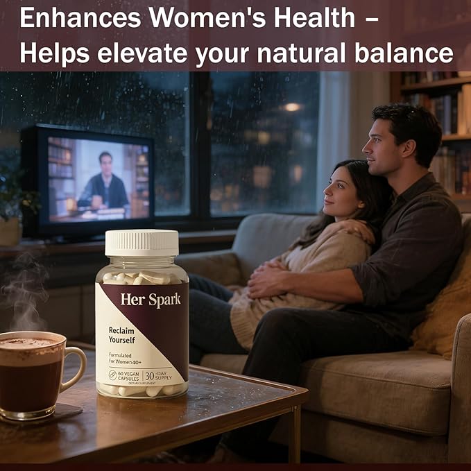 Her Spark Women's Recovery Capsules，Balance Hormones, Increase Sensitivity - Ingredients for Women's Health - 3rd Party Tested Supplement - 60 Capsules