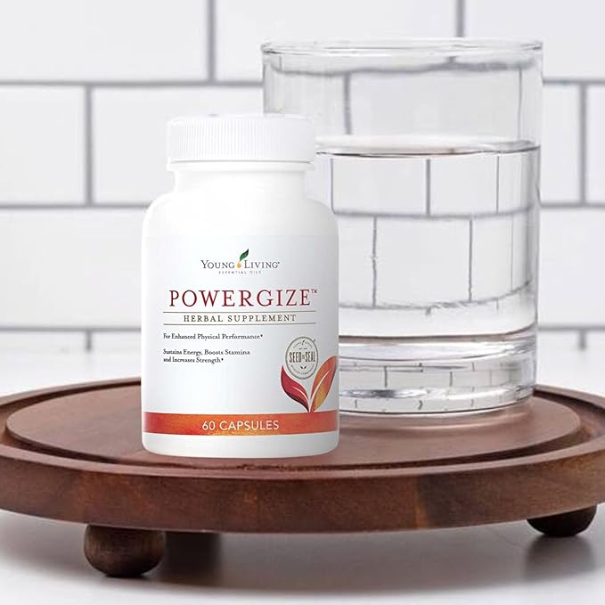 Young Living - PowerGize 60 Capsules | Active Lifestyle Support Supplement for Men & Women | Supports Muscles and Energy
