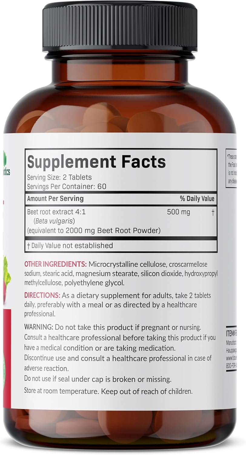 Futurebiotics Beet Root Extra Strength, Non-GMO, 120 Vegetarian Tablets
