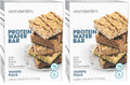 WonderSlim Protein Wafer Snack Bar, Variety Pack, 15g Protein, 5 Flavors, 0mg Cholesterol (5ct) (Pack of 2)